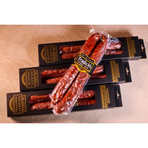 Tradíció - Enyhén csípős - vékony kolbász (1 pár)