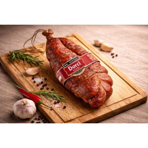   Dorci - Csípős - Sertés vakbélbe töltött dorka  - 9 hónapig érlelt (1 egész)