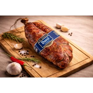   Dorci - Csemege - Sertés vakbélbe töltött dorka  - 9 hónapig érlelt (1 egész)